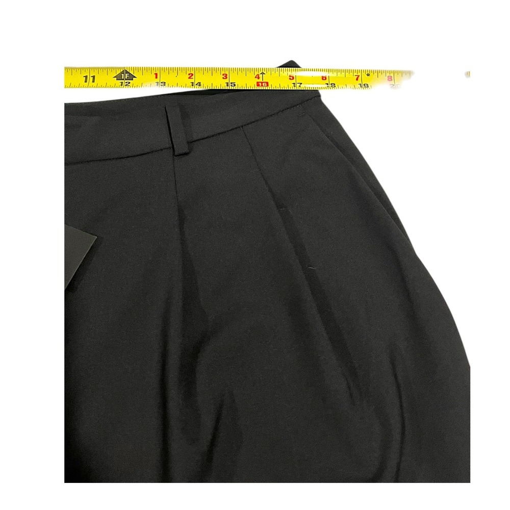 NWT Jenni Kayne Jones Trouser Wool Pants Black 12 - Picture 13 of 16